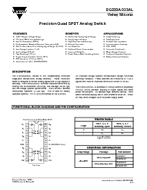 浏览型号DG333ADW的Datasheet PDF文件第1页