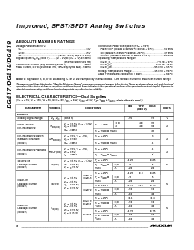 浏览型号DG419DJ的Datasheet PDF文件第2页