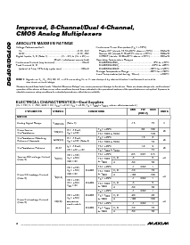 浏览型号DG409DY的Datasheet PDF文件第2页