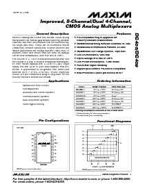 浏览型号DG408DY的Datasheet PDF文件第1页