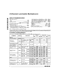 浏览型号DG529DK的Datasheet PDF文件第2页