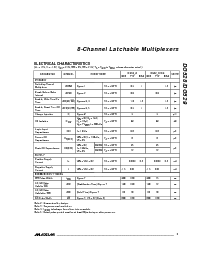 浏览型号DG529DK的Datasheet PDF文件第3页