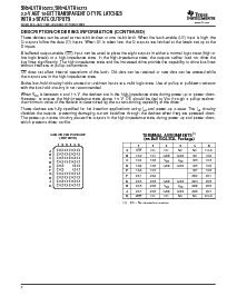 浏览型号SN74LVTH16373DGGR的Datasheet PDF文件第2页