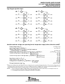 浏览型号SN74LVTH16240DGGR的Datasheet PDF文件第3页