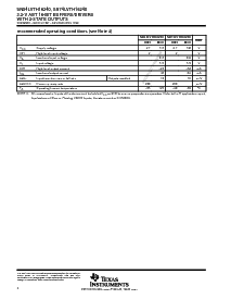 浏览型号SN74LVTH16240DGGR的Datasheet PDF文件第4页