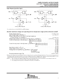 浏览型号SN74LVTH162245DGGR的Datasheet PDF文件第3页
