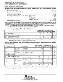 浏览型号SN74CBT16212ADGGR的Datasheet PDF文件第4页