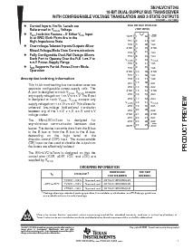 浏览型号SN74LVC16T245DGGR的Datasheet PDF文件第1页
