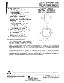 浏览型号LM2904DGKR的Datasheet PDF文件第1页