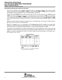 浏览型号SN74LVTH543DGVR的Datasheet PDF文件第2页