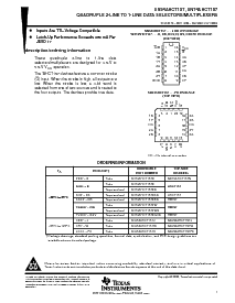 浏览型号SN74AHCT157DGVR的Datasheet PDF文件第1页