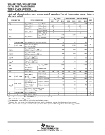 浏览型号SN74ABT245BDGVR的Datasheet PDF文件第4页