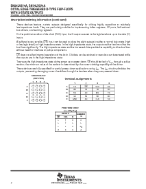浏览型号SN74LV374ADGVR的Datasheet PDF文件第2页
