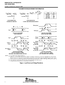 浏览型号SN74AHCT04DGVRE4的Datasheet PDF文件第4页