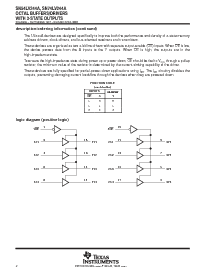 浏览型号SN74LV244ADGVR的Datasheet PDF文件第2页