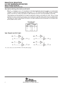 浏览型号SN74LVTH126DGVR的Datasheet PDF文件第2页