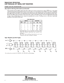 浏览型号SN74LV164ADGVR的Datasheet PDF文件第2页