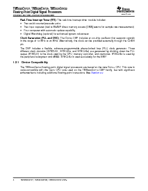 浏览型号TMS320C6727ZDH300的Datasheet PDF文件第4页