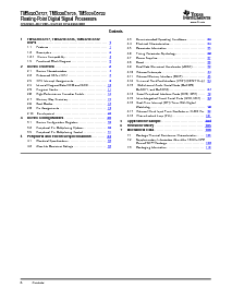 浏览型号TMS320C6727ZDH300的Datasheet PDF文件第6页