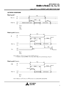 浏览型号M5M512R88DJ-10的Datasheet PDF文件第5页
