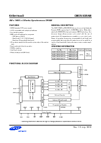 浏览型号K4S511632D-KC的Datasheet PDF文件第3页