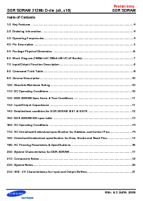 浏览型号K4H511638D-LA2的Datasheet PDF文件第2页