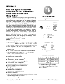 浏览型号NCP1421DMR2的Datasheet PDF文件第1页