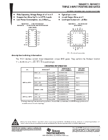 浏览型号SN74HC11DRG4的Datasheet PDF文件第1页