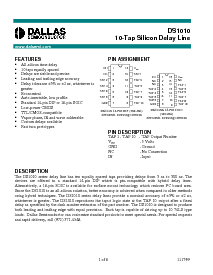 浏览型号DS1010的Datasheet PDF文件第1页