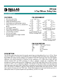 浏览型号DS1000-250的Datasheet PDF文件第1页
