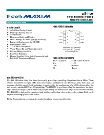 浏览型号DS1100-50的Datasheet PDF文件第1页