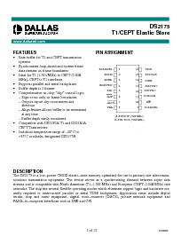 浏览型号DS2175的Datasheet PDF文件第1页