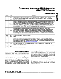 浏览型号DS3231的Datasheet PDF文件第9页