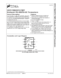 浏览型号DS75176BTN的Datasheet PDF文件第1页