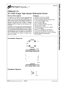 浏览型号DS90LV011A的Datasheet PDF文件第1页
