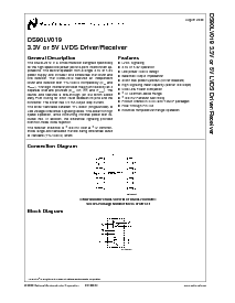 浏览型号DS90LV019TMTC的Datasheet PDF文件第1页