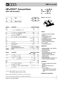 浏览型号DSEP2X61-06A的Datasheet PDF文件第1页