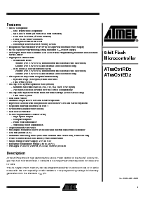 浏览型号AT89C51ED2-RDTIM的Datasheet PDF文件第1页