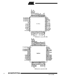 浏览型号AT89C51CC03U-RDTIM的Datasheet PDF文件第4页