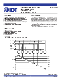 浏览型号IDTQS3253Q的Datasheet PDF文件第1页