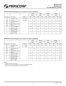 浏览型号PI74FCT574DTSE的Datasheet PDF文件第5页