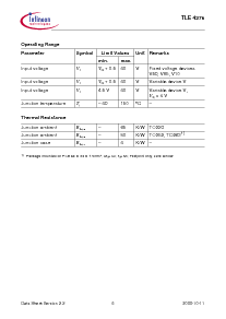浏览型号TLE4276DV50的Datasheet PDF文件第6页
