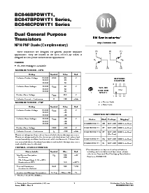 浏览型号BC847BPDW1T1G的Datasheet PDF文件第1页