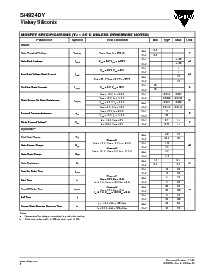 浏览型号SI4924DY-T1的Datasheet PDF文件第2页