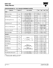 浏览型号Si4511DY-T1的Datasheet PDF文件第2页