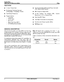 浏览型号Z86E0412SSC1903的Datasheet PDF文件第2页