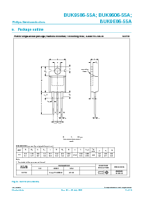 浏览型号BUK9E06-55A的Datasheet PDF文件第9页