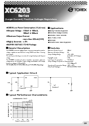 浏览型号XC6203E332PR的Datasheet PDF文件第1页