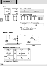 浏览型号XC6203E332PR的Datasheet PDF文件第6页