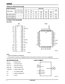 浏览型号Am27C020-200DE5B的Datasheet PDF文件第2页